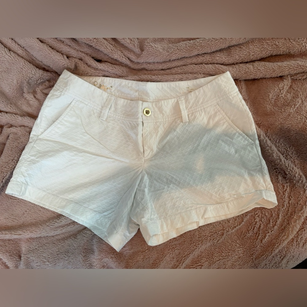 Lilly Pulitzer white shorts.